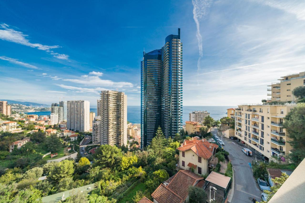 5Mn Monaco - Terrasse Vue Mer - Parking - Be Beausoleil Kültér fotó