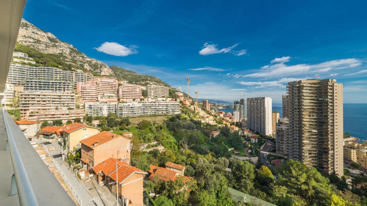 5Mn Monaco - Terrasse Vue Mer - Parking - Be Beausoleil Kültér fotó