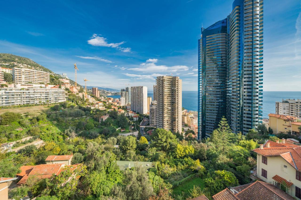 5Mn Monaco - Terrasse Vue Mer - Parking - Be Beausoleil Kültér fotó