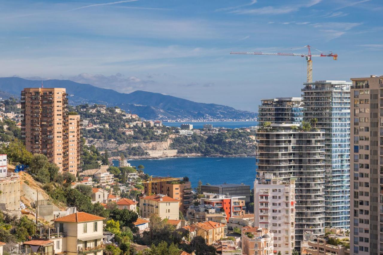 5Mn Monaco - Terrasse Vue Mer - Parking - Be Beausoleil Kültér fotó